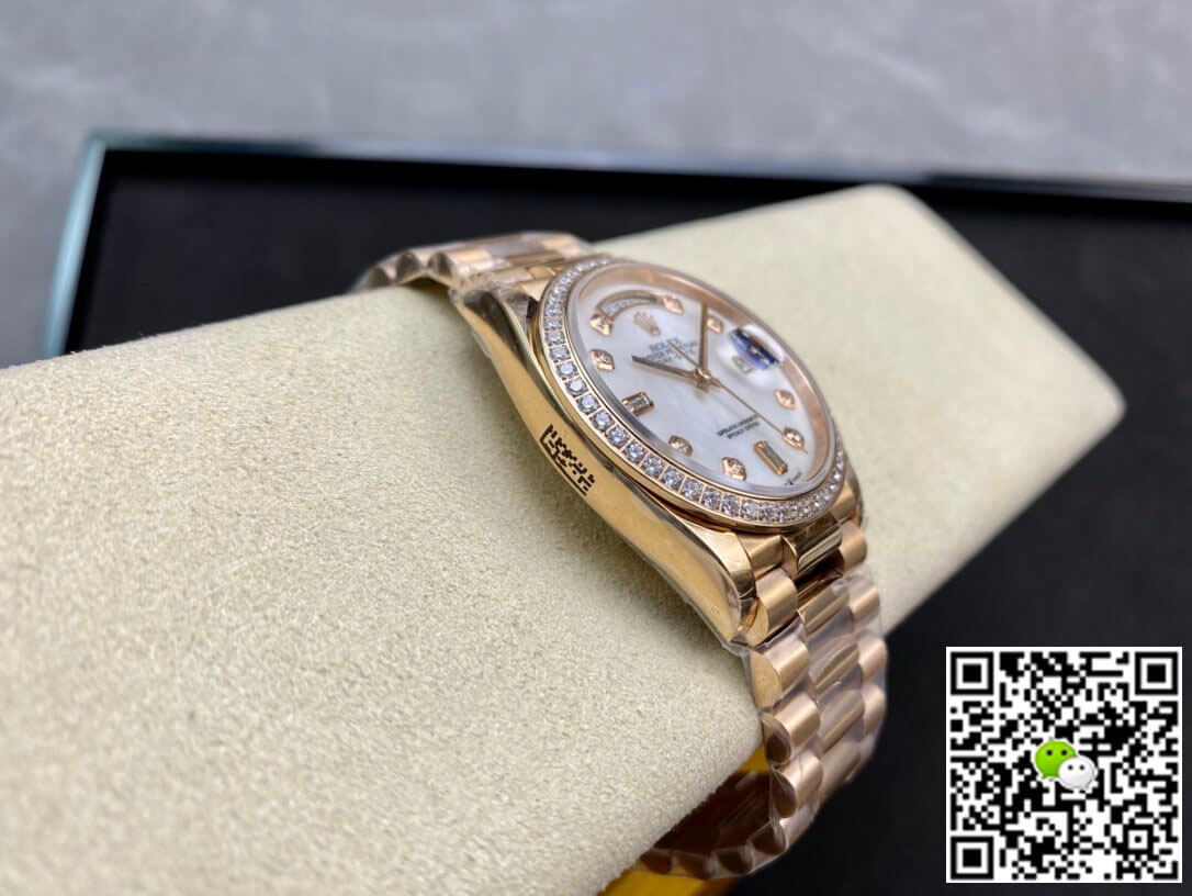 Rolex Day Date 128238 EW Factory V2 Mother-Of-Pearl Dial