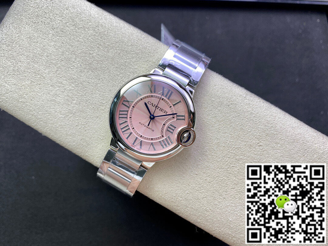 Ballon Bleu De Cartier 36MM WSBB0007 3K Factory Stainless Steel Strap