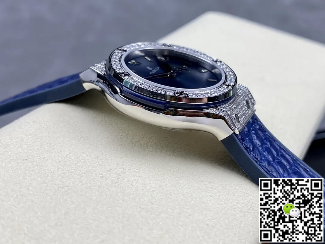 Hublot Classic Fusion 33MM Quartz HB Factory Blue Dial