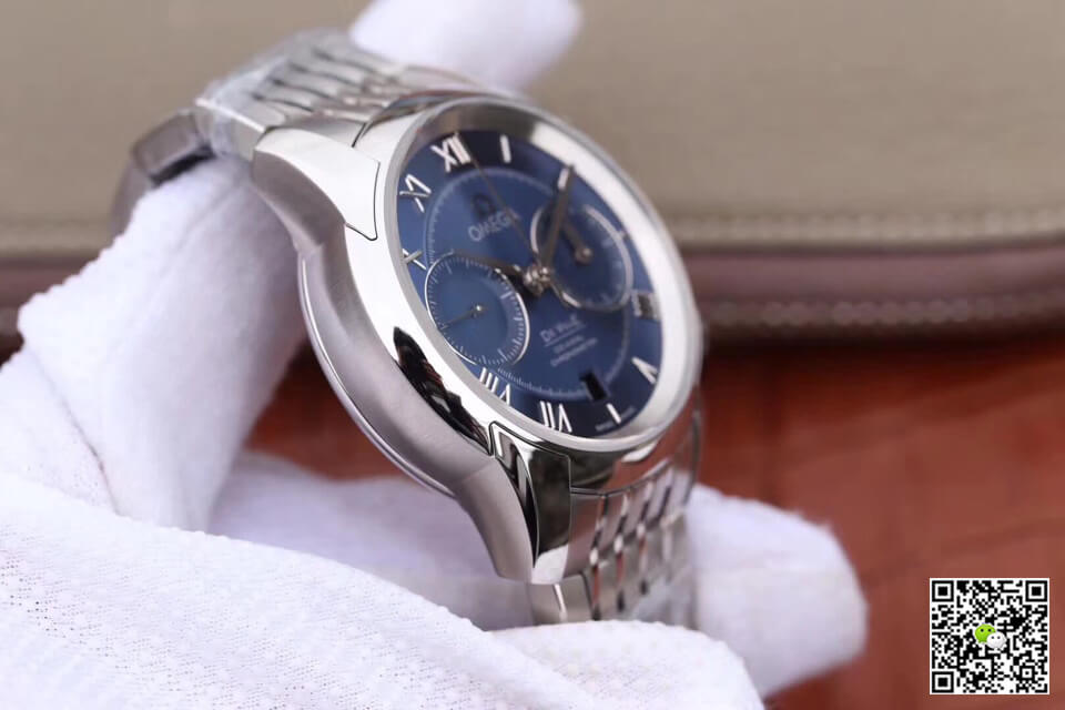 Omega De Ville 431.10.42.51.03.001 OM Factory Blue Dial