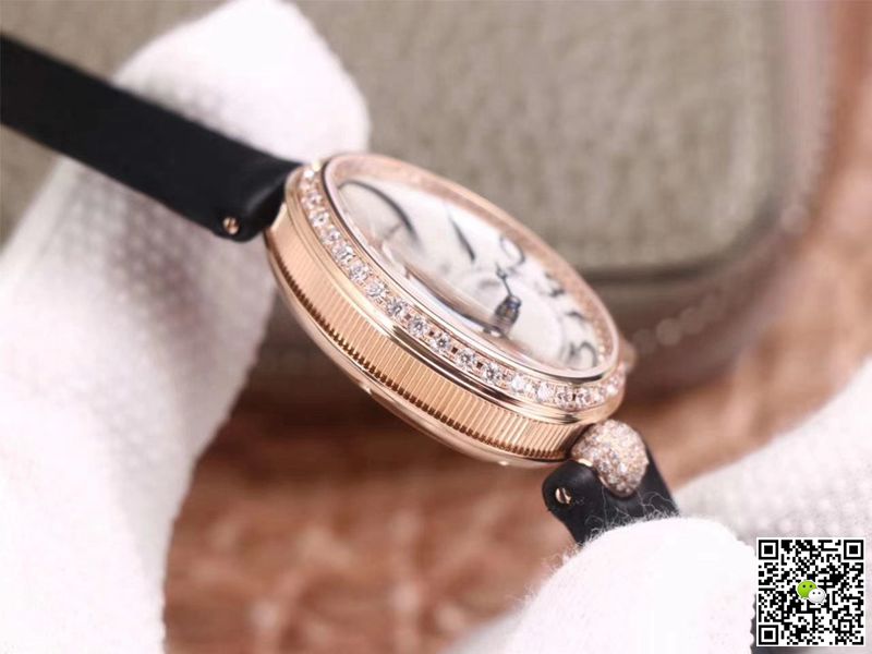 Breguet Reine De Naples 8928BR/5W/844 DD0D ZF Factory Rose Gold Diamond