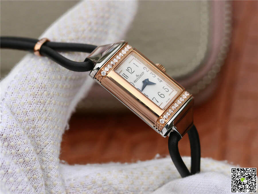 Jaeger-LeCoultre Reverso 3264520 MG Factory Diamond White Dial