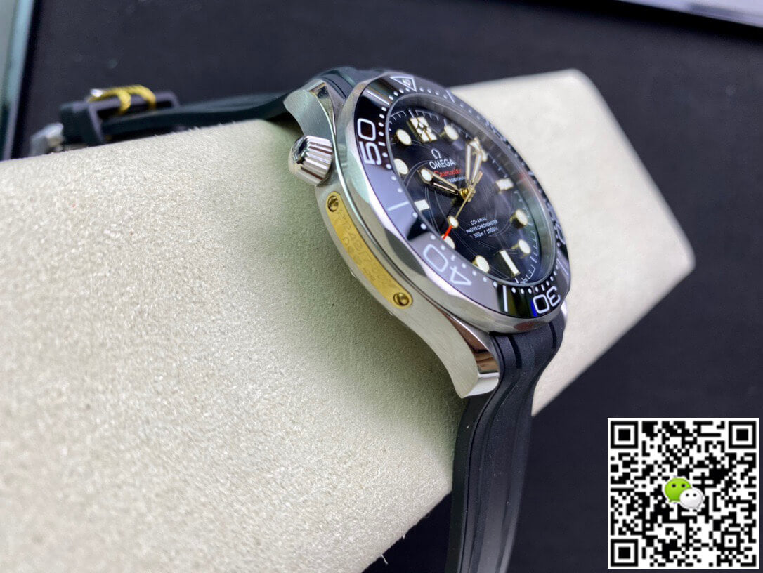 Omega Seamaster Diver 300M 210.22.42.20.01.004 OR Factory Rubber Strap