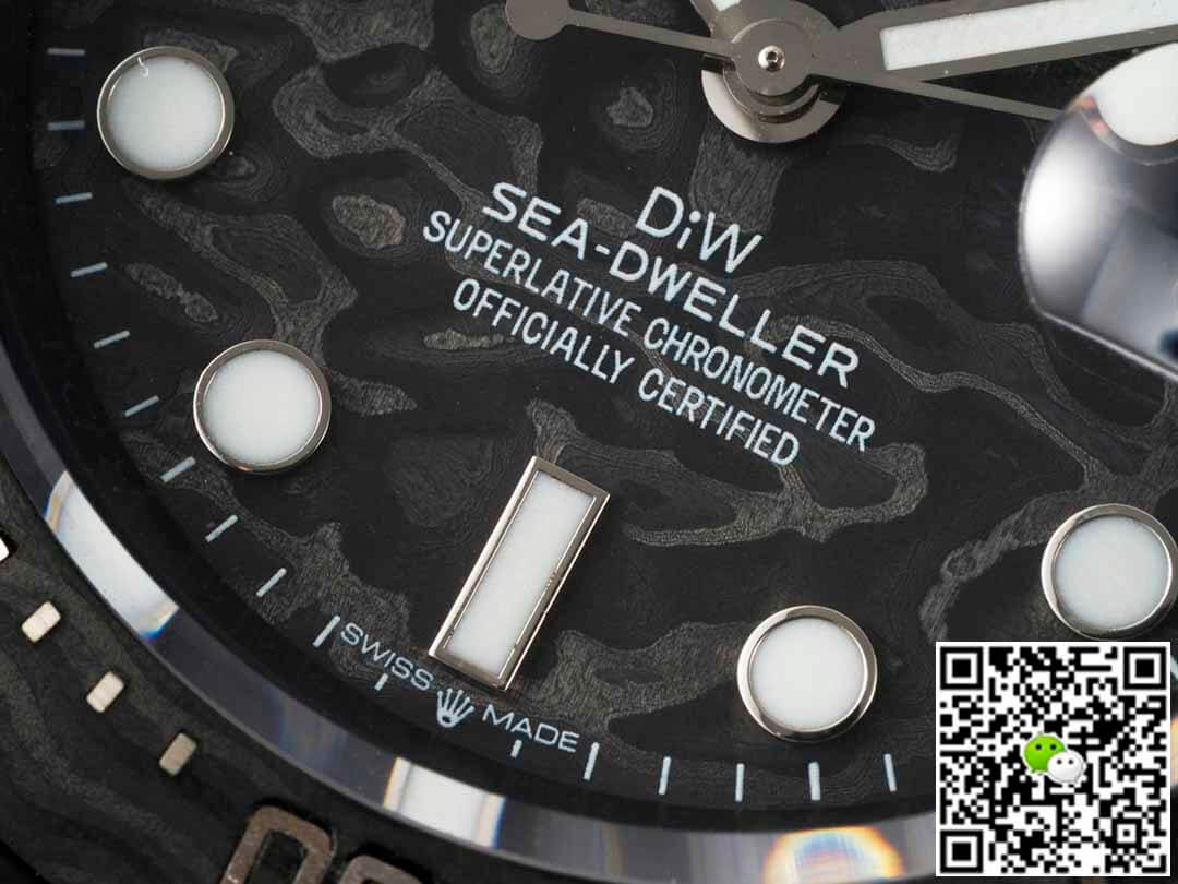 Rolex Sea-Dweller Diw Factory Carbon Fiber Black Strap