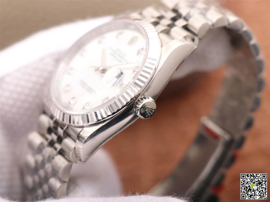Rolex Datejust M126234-0019 EW Factory White Mother-Of-Pearl Dial