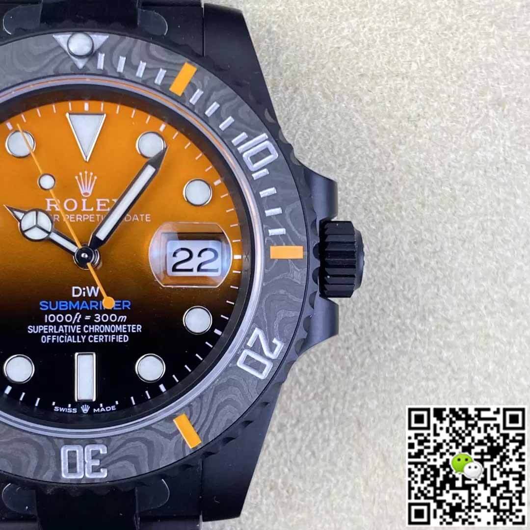 Rolex Submariner VS Factory Carbon Fiber Orange Gradient Dial