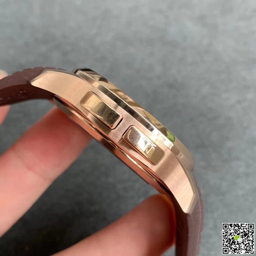 Patek Philippe Aquanaut 5164R-001 GR Factory Rose Gold Brown Dial