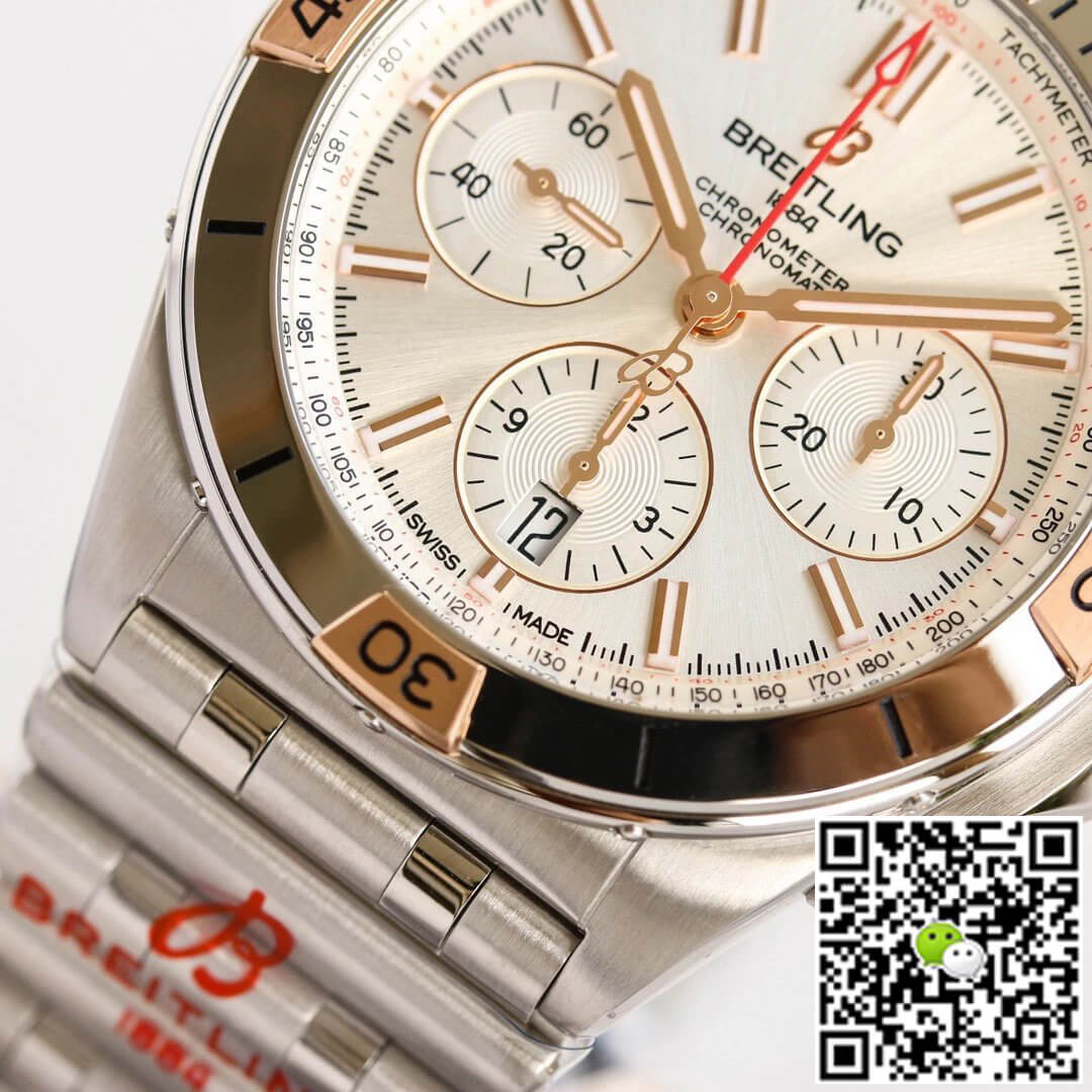 Breitling Chronomat IB0134101G1A1 GF Factory White Dial