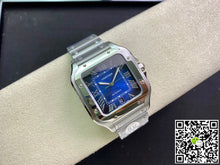 Cartier De Santos WSSA0013 BV Factory Blue Dial