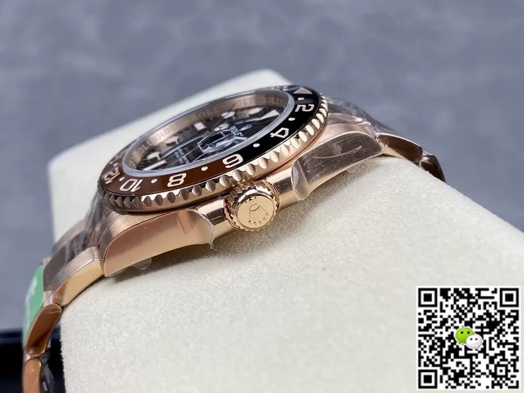 Rolex GMT Master II M126715CHNR-0001 C+ Factory Rose Gold