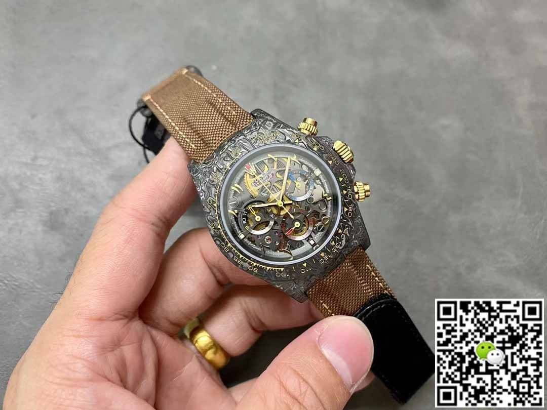 Rolex Daytona Diw Factory Carbon Fiber Hollow Dial