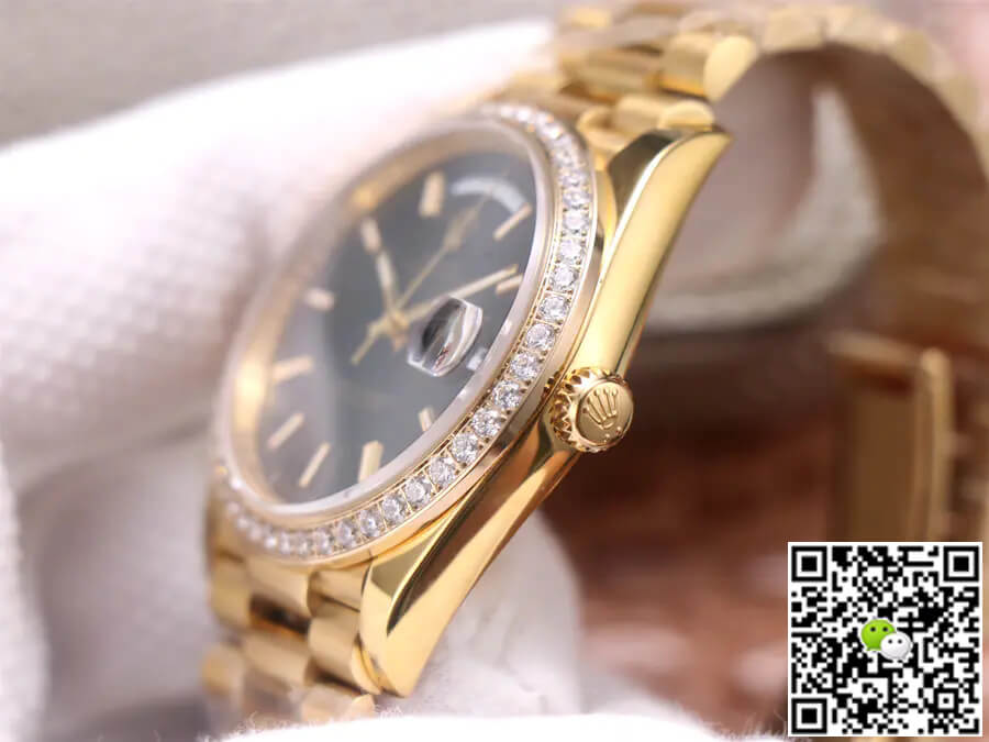 Rolex Day Date 40MM EW Factory Yellow Gold Diamond