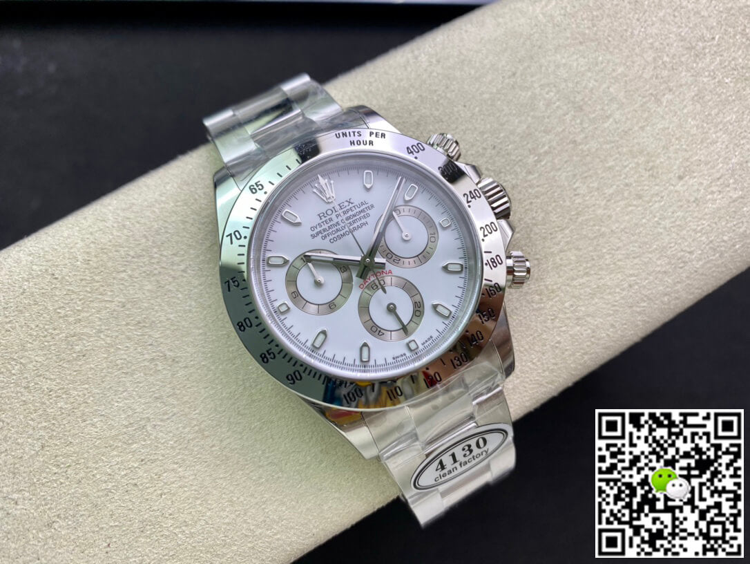 Rolex Cosmograph Daytona 116520LN Clean Factory White Dial