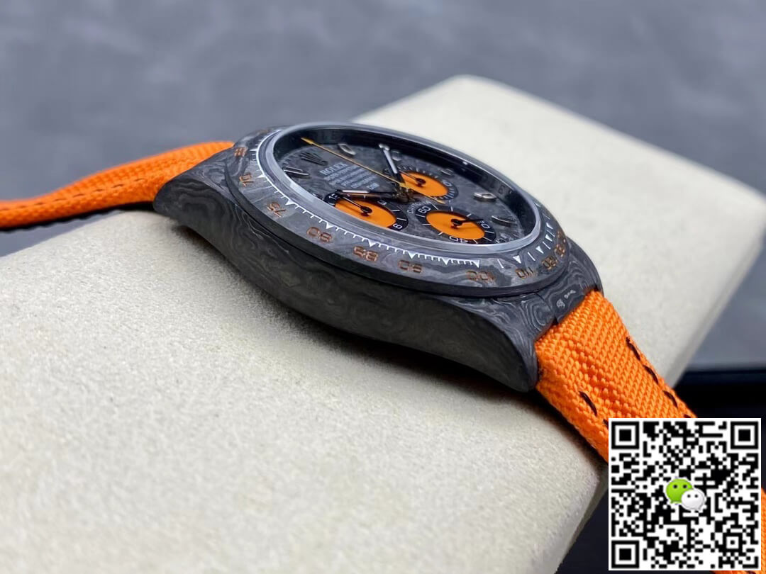 Rolex Daytona Cosmograph Diw Custom Version Noob Factory Orange Strap