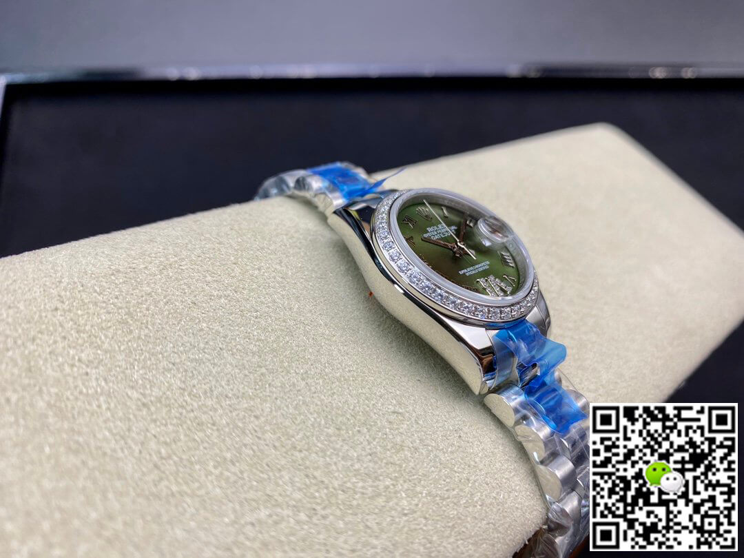 Rolex Datejust 28MM BP Factory Diamond-set Green Dial
