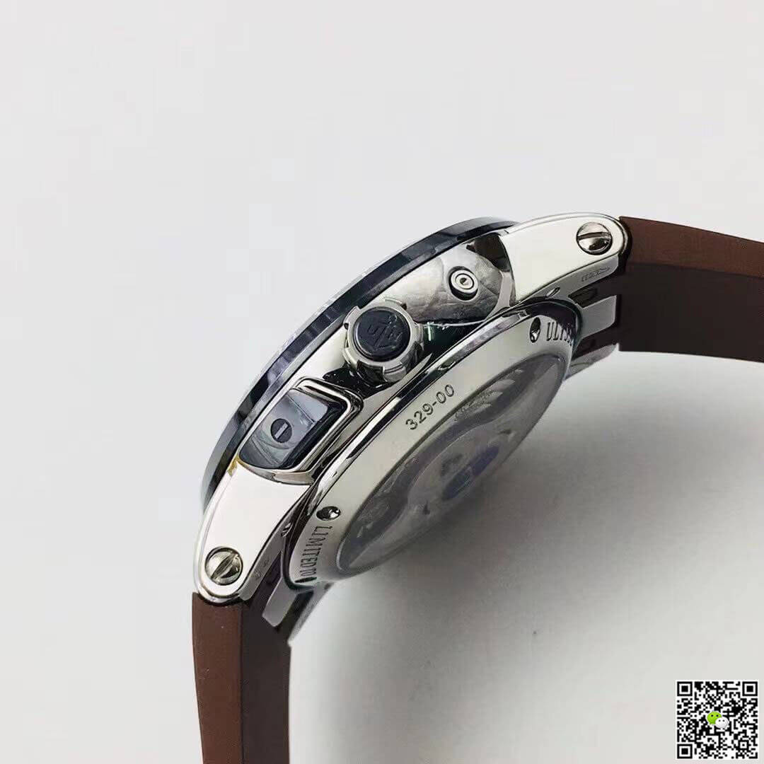 Ulysse Nardin El Toro 322-00 TW Factory Ceramics Brown Dial