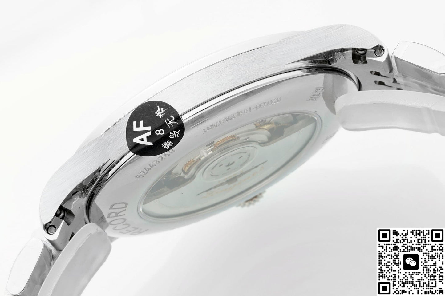 Longines Record Collection L2.821.4.56.6 AF Factory Sapphire Crystal