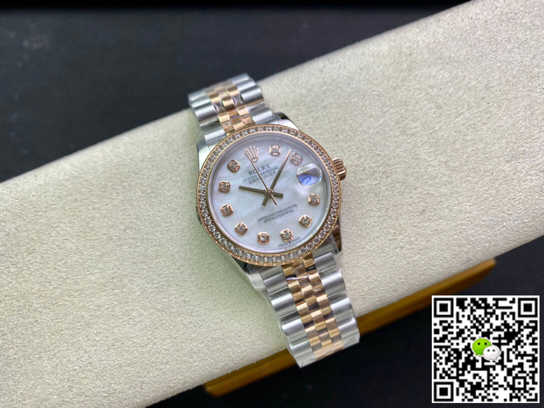 Rolex Datejust M278381RBR-0026 31MM EW Factory Diamond Dial