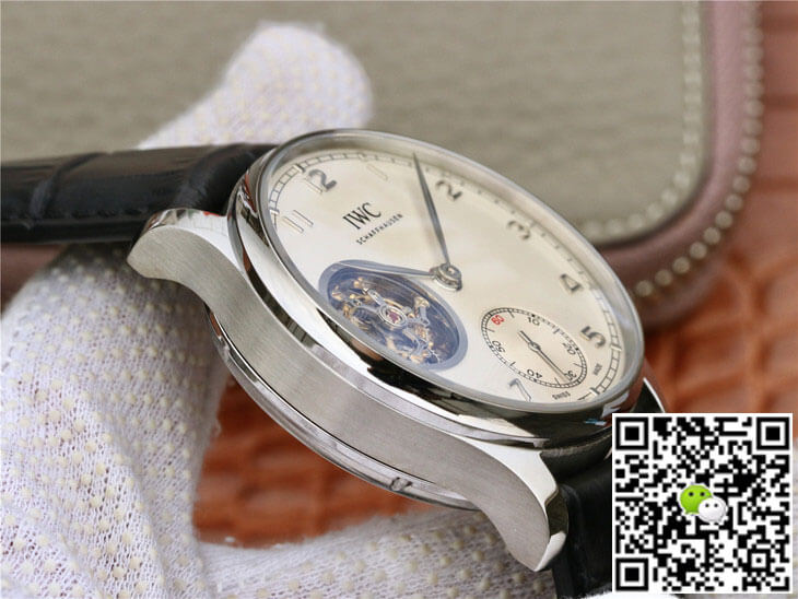 IWC Portuguese Tourbillon ZF Factory Stainless Steel White Dial