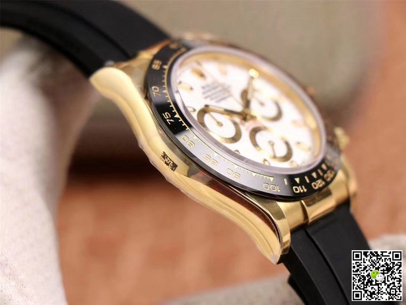 Rolex Daytona M116518LN-0041 Noob Factory White Dial 4130 Movement