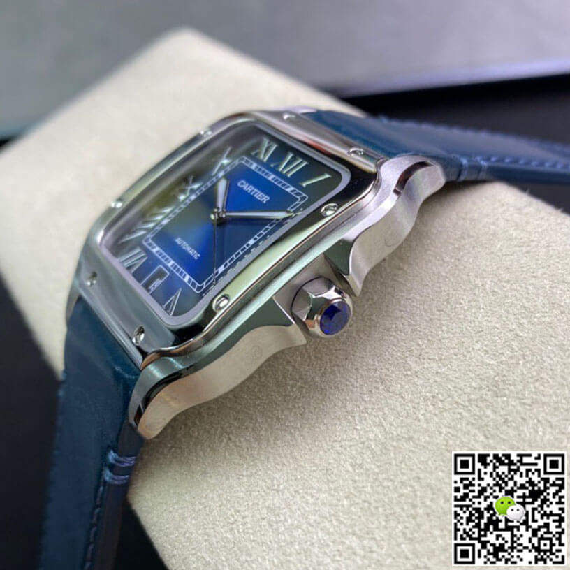 Cartier De Santos WSSA0030 BV Factory Blue Dial