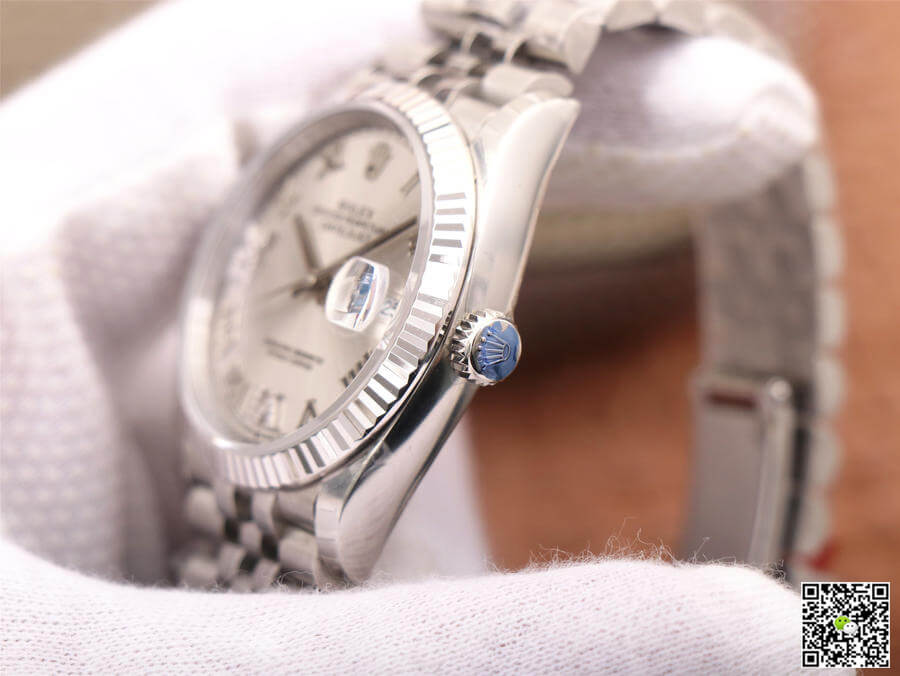 Rolex Datejust M126234-0029 EW Factory Diamond Silver Dial