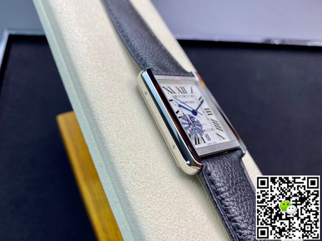 Cartier Tank WSTA0029 AF Factory White Dial
