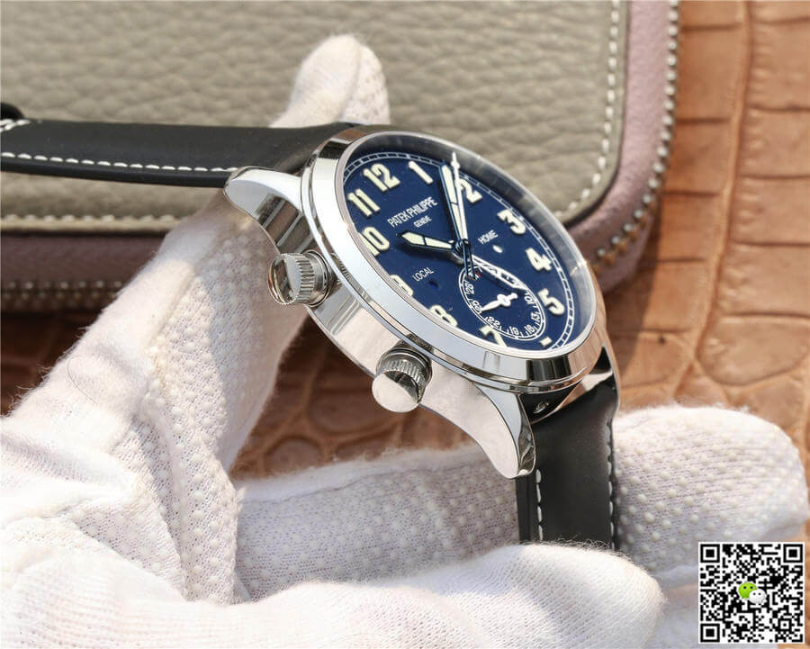 Patek Philippe Calatrava 5524G-001 GR Factory Stainless Steel Blue Dial