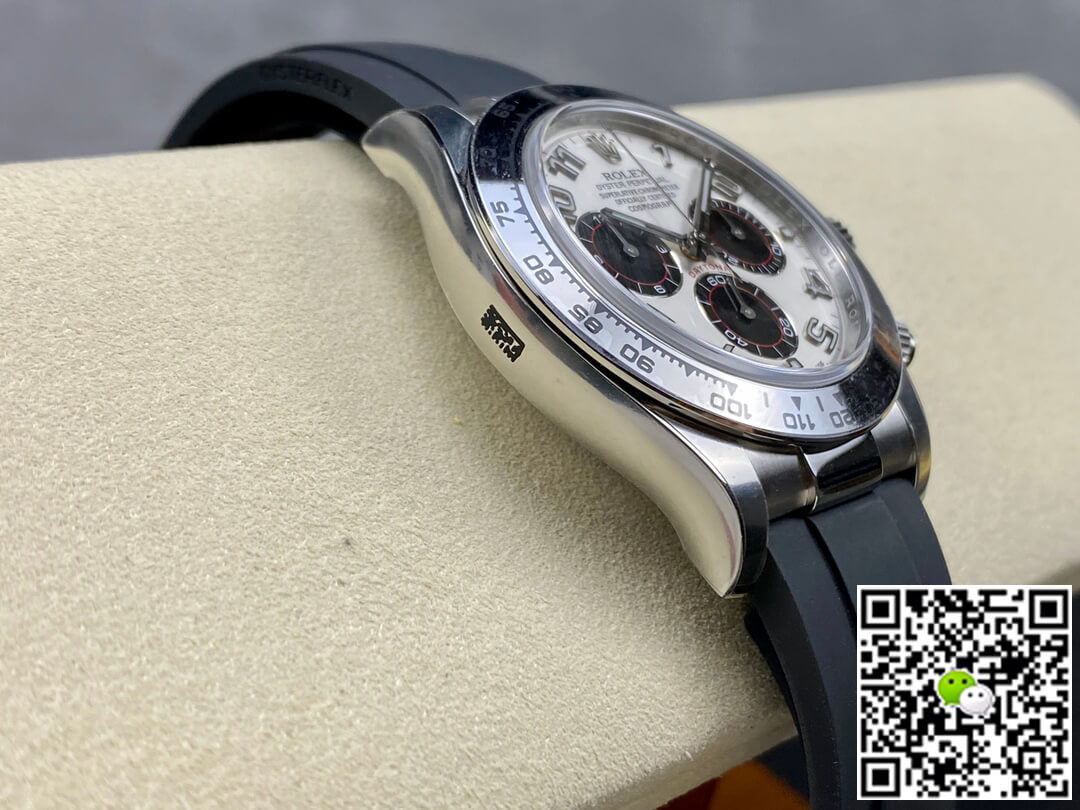 Rolex Cosmograph Daytona 116519 Clean Factory Silvery White Dial
