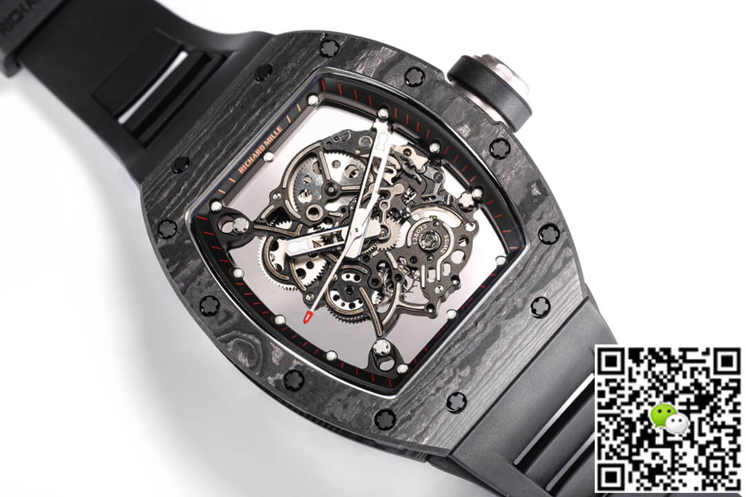 Richard Mille RM055 NTPT BBR Factory Black Carbon Fiber Dial