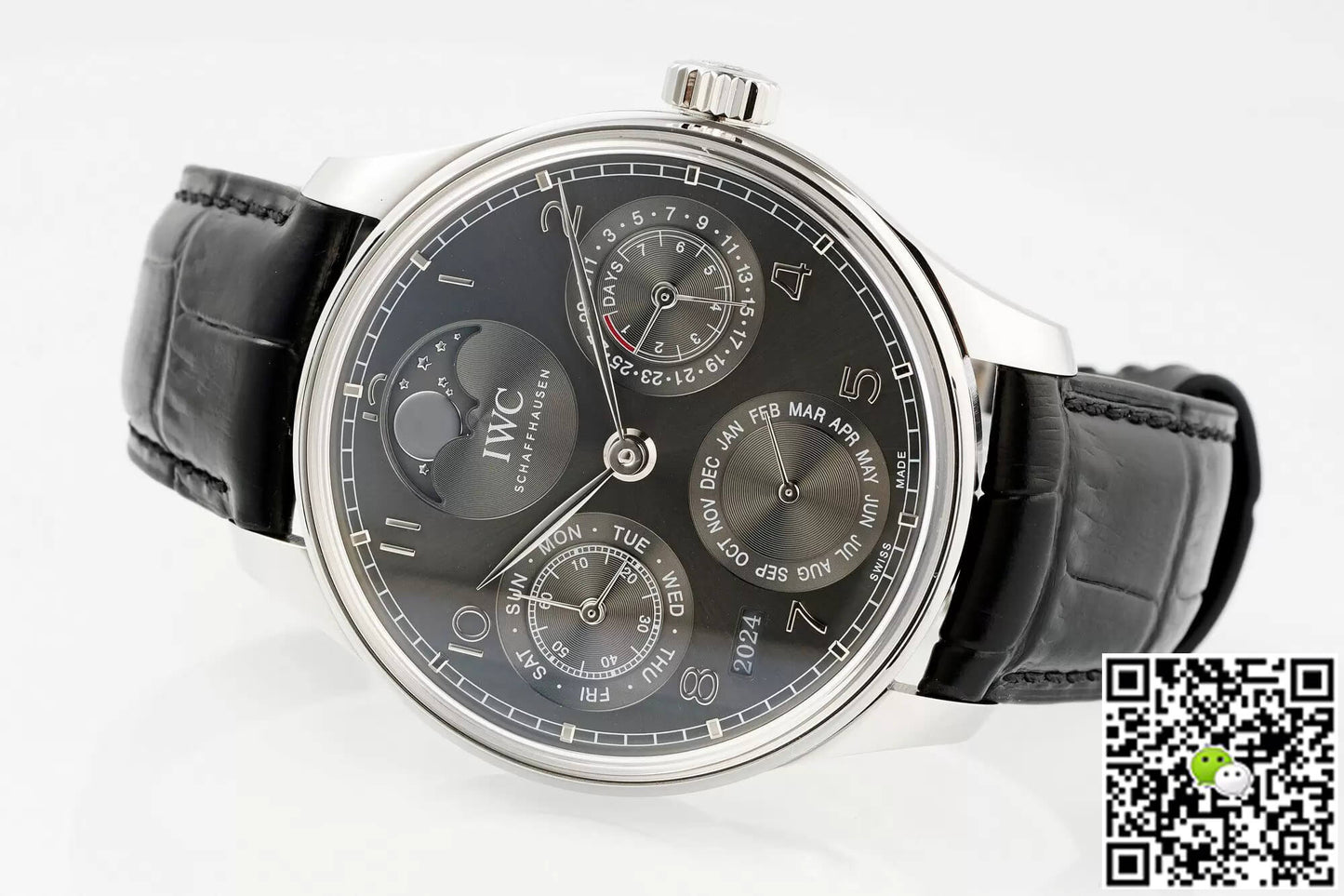 IWC Portuguese Perpetual Calendar IW503301 APS Factory Stainless Steel Case