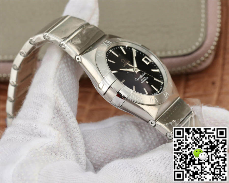 Omega Constellation 123.10.38.21.01.001 VS Factory Black Dial