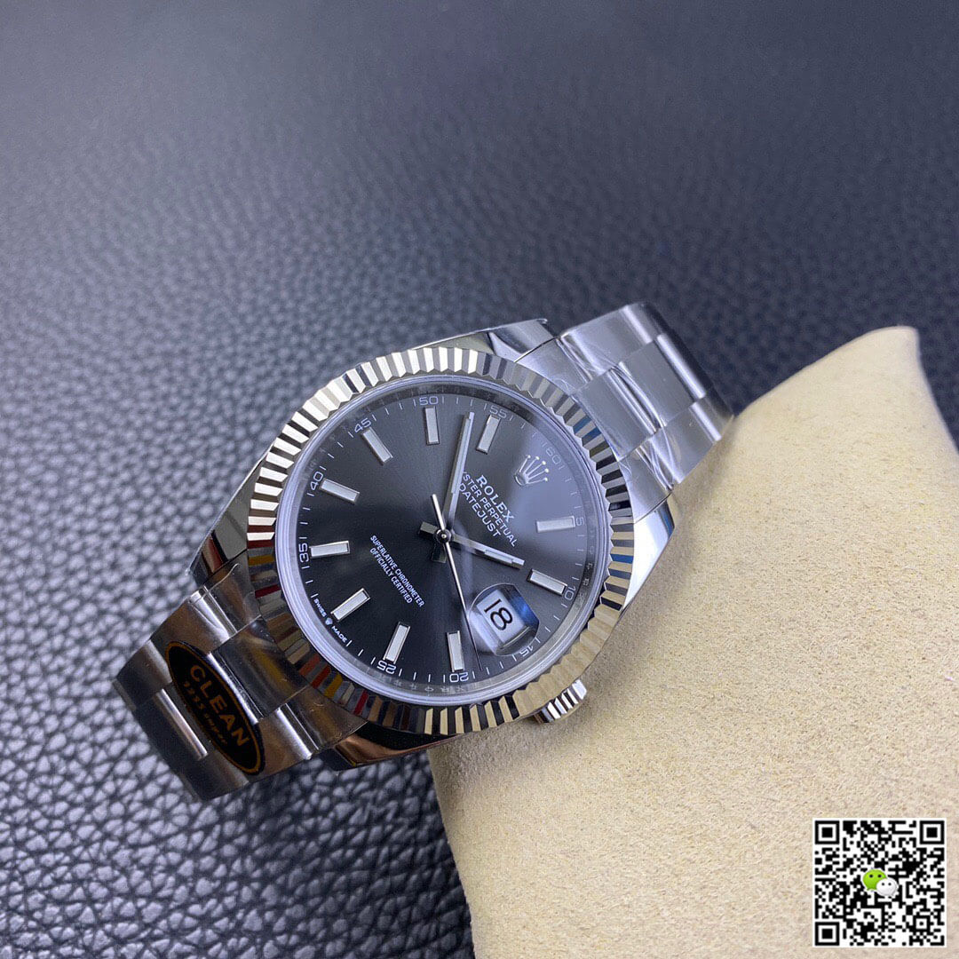 Rolex Datejust M126334-0013 Clean Factory Grey Dial