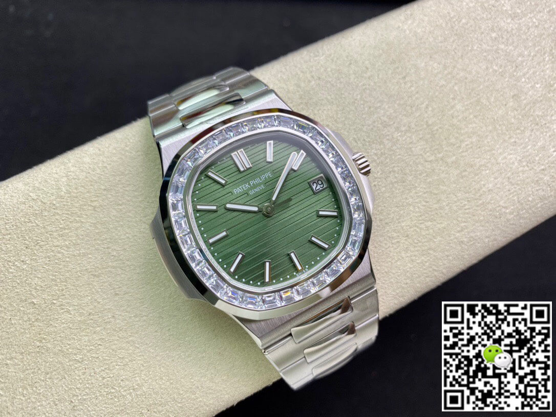 Patek Philippe Nautilus 5711/1300A-001 3K Factory Diamond-set Bezel