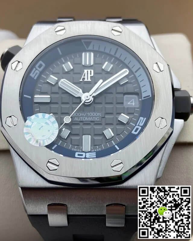 Audemars Piguet Royal Oak Offshore 15720ST.OO.A009CA.01 ZF Factory Rubber Strap