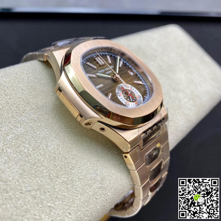 Patek Philippe Nautilus 5980-1R 3K Factory V2 Rose Gold