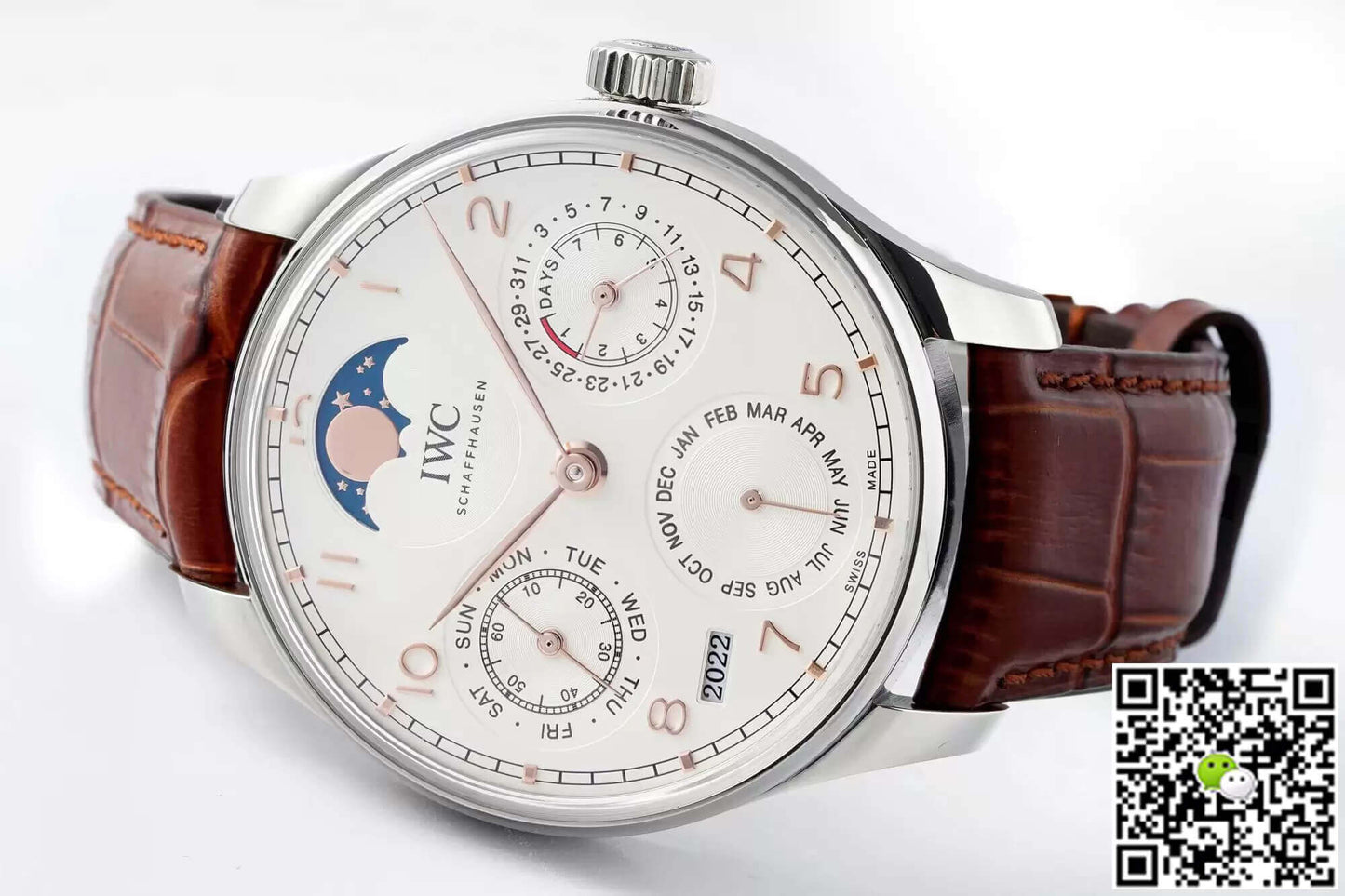 IWC Portuguese IW503307 APS Factory Perpetual Calendar Stainless Steel Case
