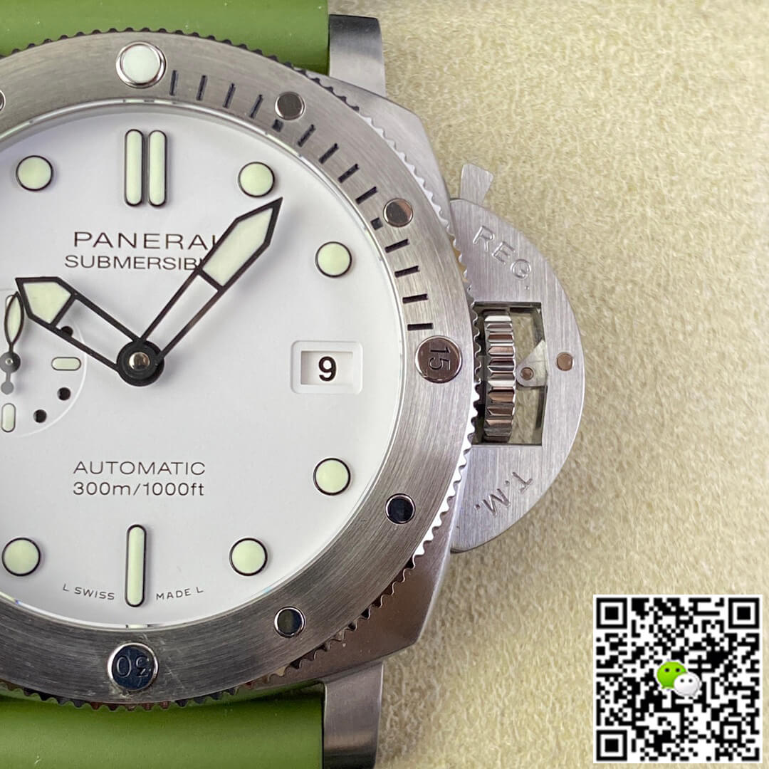 SBF Panerai Submersible PAM01226 VS Factory Green Strap