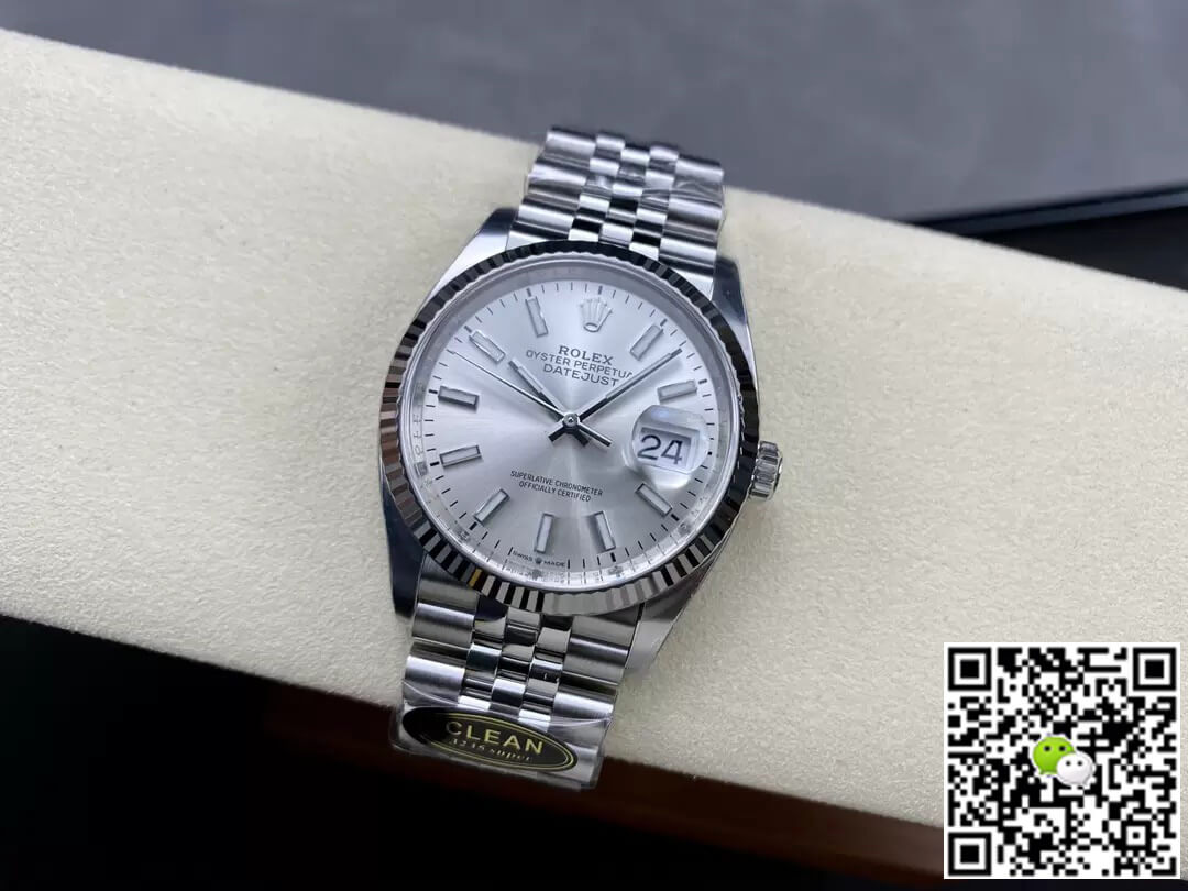 Rolex Datejust M126234-0013 36MM Clean Factory Silver Dial