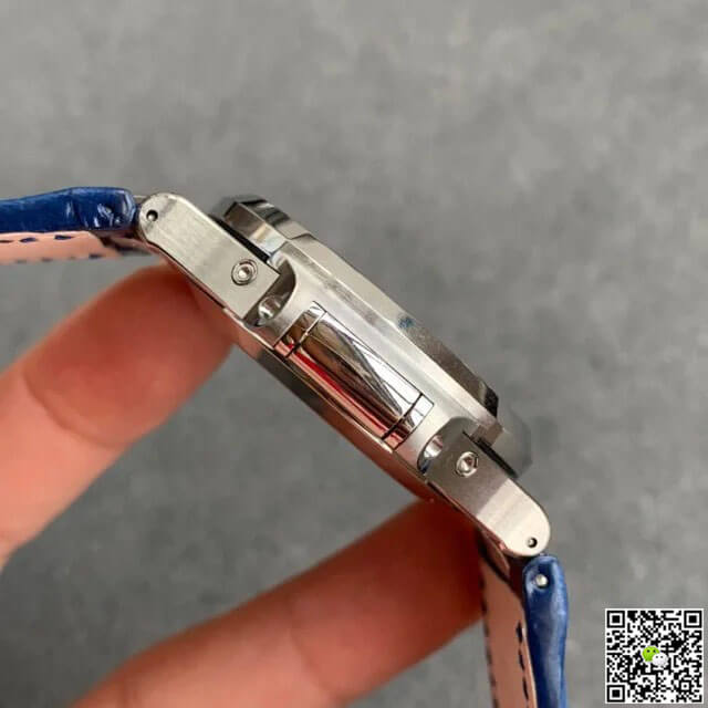 Patek Philippe Nautilus 5726/1A-014 GR Factory Blue Leather Strap