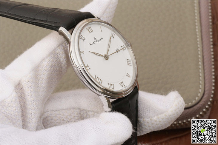 Blancpain Villeret 6651-1127-55B ZF Factory White Dial