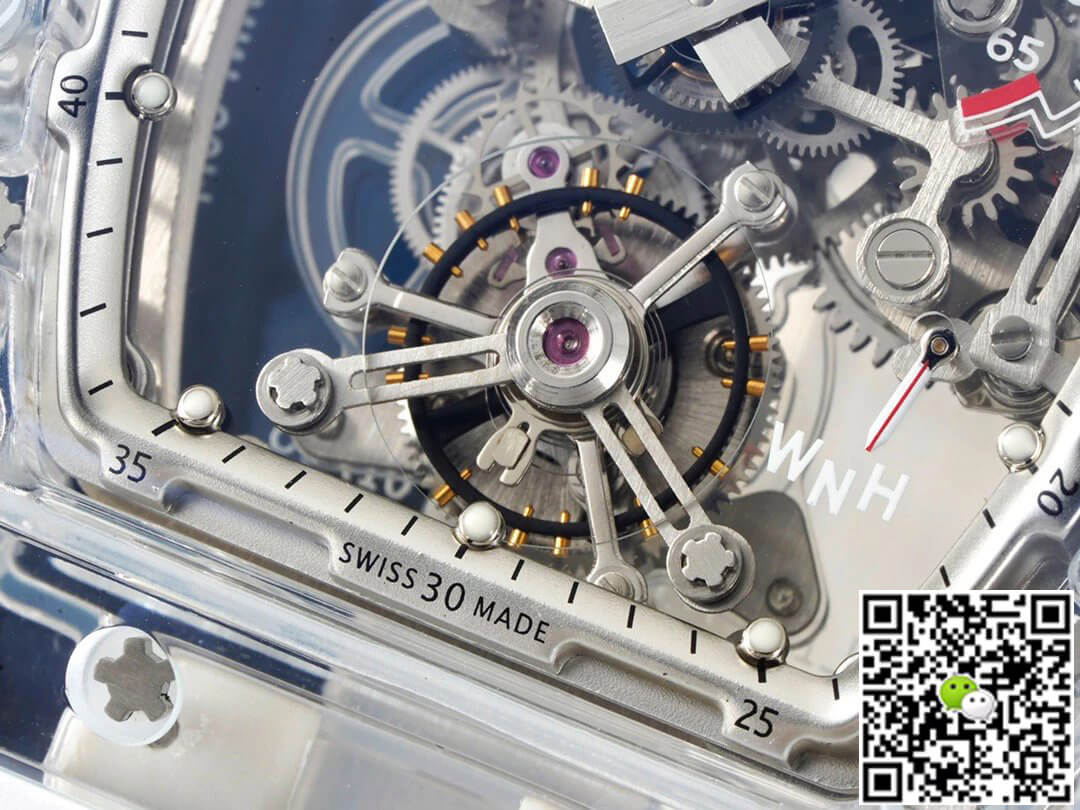 Richard Mille RM 56-01 Tourbillon RM Factory White Rubber Strap