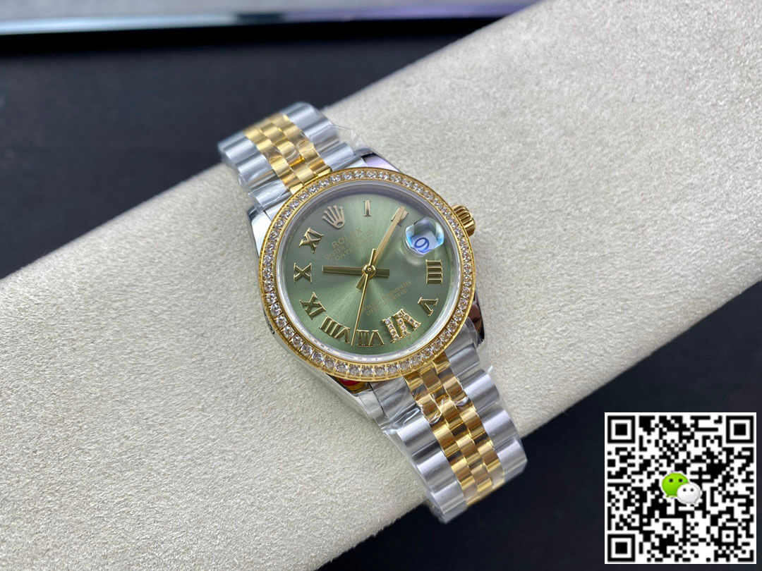 Rolex Datejust M278383RBR-0016 31MM EW Factory Yellow Gold