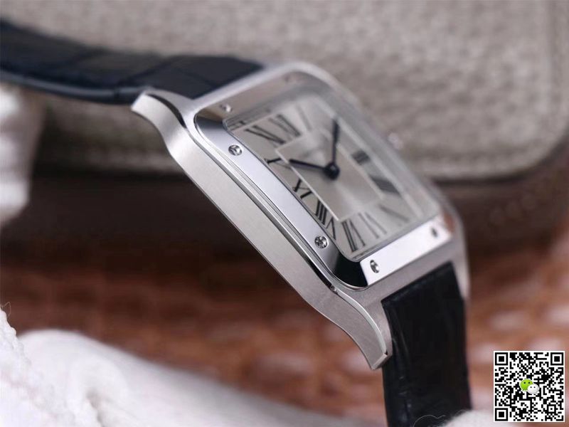 Cartier Santos Dumont WSSA0032 F1 Factory Silver Dial