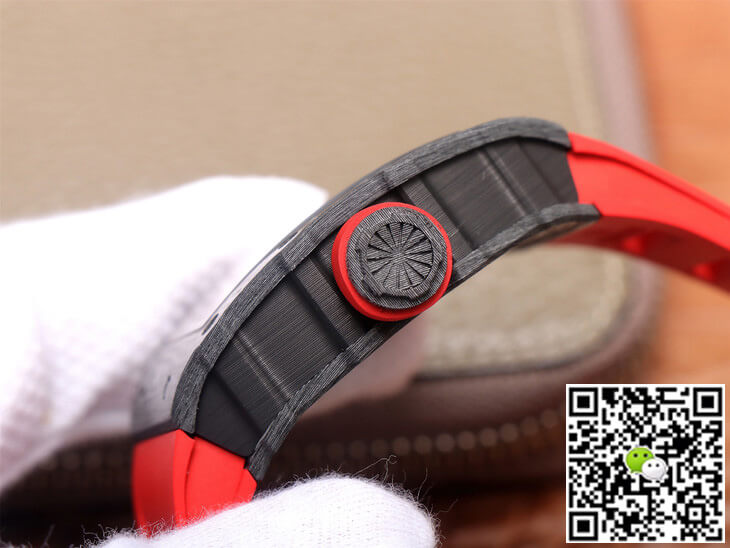 Richard Mille RM35-02 ZF Factory Red Rubber Strap