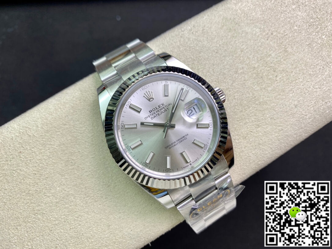 Rolex Datejust M126334-0003 Clean Factory Silver Dial