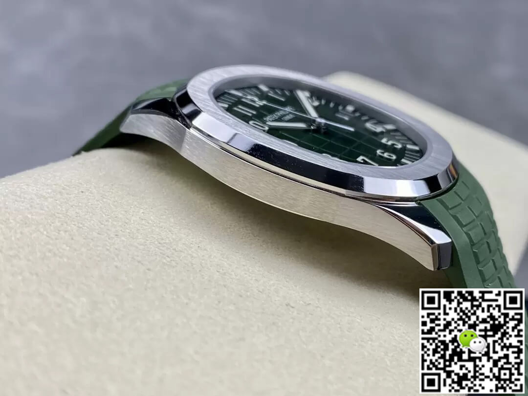 Patek Philippe Aquanaut 5168G-010 3K Factory V2 Upgraded Version Green Strap