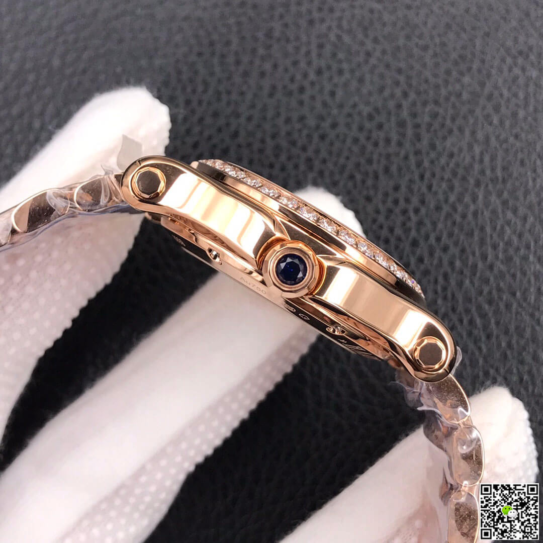 Chopard Happy Diamonds 274808-5004 YF Factory Rose Gold Silver Dial