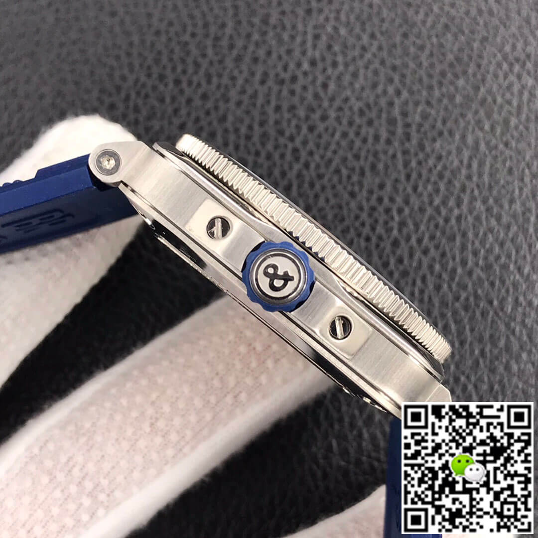 Bell & Ross BR0392-D-BU-ST/SRB Stainless Steel