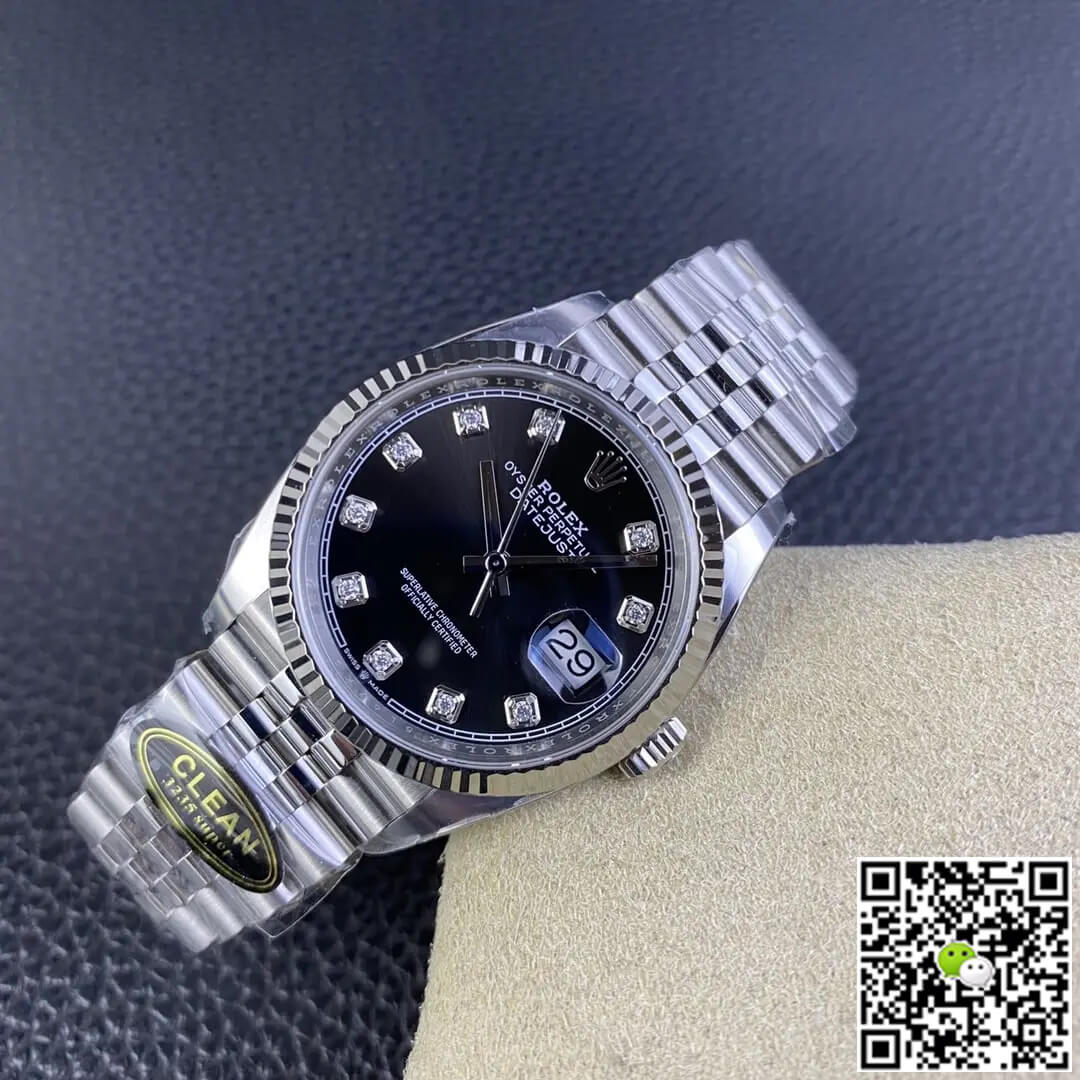 Rolex Datejust M126234-0027 36MM Clean Factory Diamond Dial